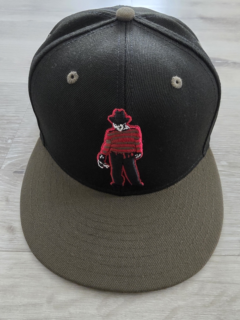 Freddy Krueger Fitted Hat 7 1/2 Nightmare on Elm St. Lids Exclusive